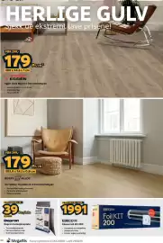 Megaflis kundeavis Side 26: Depron Depron isolasjonsplate €39,00, Egger Grey Bayford Oak laminatgulv €179,00