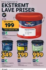 Megaflis kundeavis Side 30: Nordsjø Original Tak- og veggmaling Helmatt €349,00