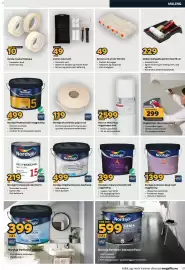 Megaflis kundeavis Side 31: Roll-on-wall Pluss Veggfornyehvitt €2.599,00, Nordsjø Professional 5 veggmaling €499,00