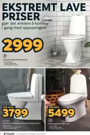 Megaflis kundeavis Side 8: Laufen Pro-N toalett back to wall rimless m/skjult s/p-lås €3.799,00