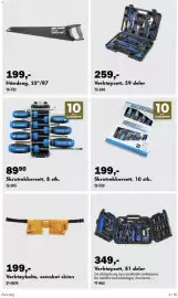 Biltema kundeavis Side 4: Biltema Skrutrekkersett €89,90, Biltema skrutrekker €199,00