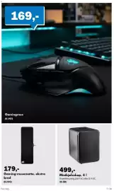 Biltema kundeavis Side 7: Minikjøleskap €499,00, Gaming-musematte, ekstra bred €179,00