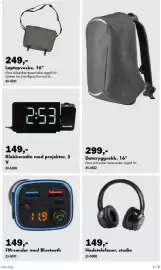 Biltema kundeavis Side 8: FM-sender med Bluetooth €149,00, Bose Hodetelefoner, studio €149,00