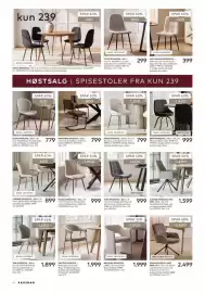 Skeidar kundeavis Side 16: Marianne spisestol €799,00, Nero spisestol €799,00