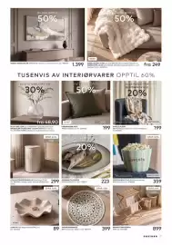 Skeidar kundeavis Side 27: Bloomingville Popcorn Bolle €359,00, Bloomingville Sandrine tallerken €279,00