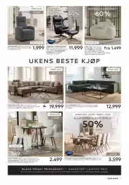 Skeidar kundeavis Side 3: Stressless Chilli €3.599,00, Lugo hjørnesofa €12.999,00