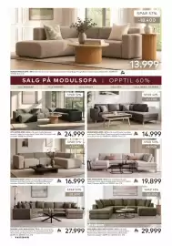 Skeidar kundeavis Side 4: KINFOLK SPAR 57% -18.400 MONACO MODULSOFA | 389 kr x 36 mnd. 2,5-seter med åpen ende venstre