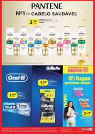 Folheto Spar Página 2: Lâminas descartáveis gillette blue ii €1,89, Pensos higiénicos cottonlike evax €2,49