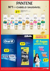 Folheto Spar Página 2: Lâminas descartáveis gillette blue ii €1,89, Pensos higiénicos cottonlike evax €2,49