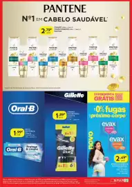 Folheto Spar Página 2: Lâminas descartáveis gillette blue ii €1,89, Pensos higiénicos cottonlike evax €2,49