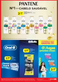Folheto Spar Página 2: Lâminas descartáveis gillette blue ii €1,89, Pensos higiénicos cottonlike evax €2,49