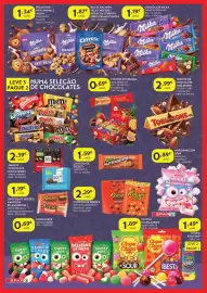 Folheto Spar Página 6: Chocolate reese's manteiga amendoim / drageias / leite €2,29, Toblerone marshmallow €0,89