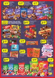 Folheto Spar Página 6: Chocolate reese's manteiga amendoim / drageias / leite €2,29, Toblerone marshmallow €0,89