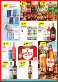 Folheto Spar Página 7: Sidra somersby blackberry / apple €1,29, Faisão fruity bebida aromatizada €2,99