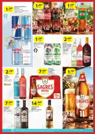 Folheto Spar Página 7: Sidra somersby blackberry / apple €1,29, Faisão fruity bebida aromatizada €2,99