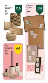 Leen Bakker folder week 44 Pagina 21: Decoratieve manden €7,49, Badkamer-accessoires €4,49