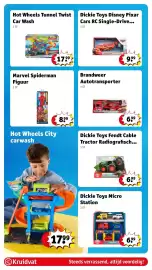 Kruidvat folder | Speelgoed Pagina 15: Brandweer Autotransporter €6,99, Dickie Toys Micro Station €6,99