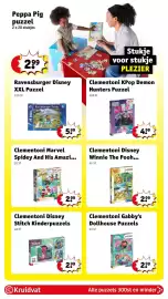 Kruidvat folder | Speelgoed Pagina 39: Clementoni kpop demon hunters puzzel €4,99, Clementoni Gabby's Dollhouse Puzzels €2,99