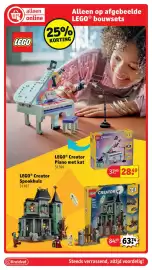 Kruidvat folder | Speelgoed Pagina 7: alleen online 25% Alleen op afgebeelde LEGO® bouwsets LEGO KORTING LEGO® Creator