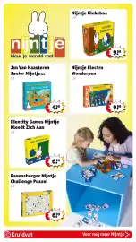 Kruidvat folder | Speelgoed Pagina 9: Nijntje electro wonderpen €9,99, Jan Van Haasteren Junior Nijntje... €4,99
