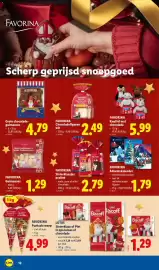 Lidl folder week 45 Pagina 12: Favorina sinterklaasjes praliné €2,79, Favorina adventskalender €1,79