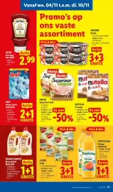 Lidl folder week 45 Pagina 15: Herta superieur ham €2,59, Tropicana sinaasappelsap €4,09