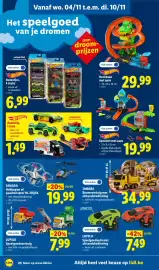Lidl folder week 45 Pagina 18: Speelset met auto €19,99, Lupilu speelgoedvoertuig €7,99
