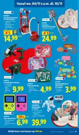 Lidl folder week 45 Pagina 19: Lupilu rollenspelkoffer €4,99, Lupilu retro spelconsole €6,99
