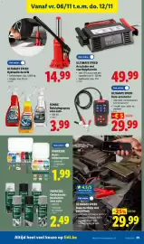 Lidl folder week 45 Pagina 27: Hydraulische krik €14,99, Sonax reinigingsspray voor auto €3,99
