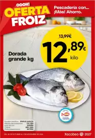 Folleto FROIZ semana 44 Página 2: Froiz - dorada grande €12,89