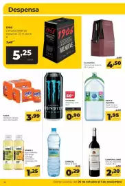 Folleto Alimerka semana 44 Página 14: Dehesa del carrizal - agua €0,29, Campovillares - vino d.o. rioja tinto crianza €2,20
