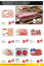 Folleto Alimerka semana 44 Página 5: Campo Frío escalope de jamón de cerdo €3,50, Alimerka pechuga de pollo fileteada €4,59