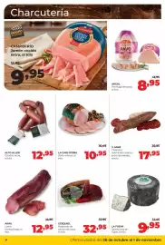 Folleto Alimerka semana 44 Página 8: Ezequiel redondo de cecina de vaca €32,95, La Carloteña pollo relleno €10,95