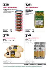 Catálogo Costco Página 11: Rioverde - aceituna gordal con pepinillo €9,99, Campos - atún claro al natural €8,49