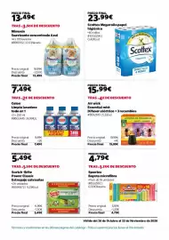 Catálogo Costco Página 17: Spontex - bayeta microfibra €4,79, Scottex - megarollo papel higienico €23,99