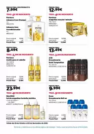Catálogo Costco Página 18: Axe - desodorante dark temptation €13,49, Pantene - ampollas rescate 1 minuto €12,99