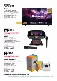 Catálogo Costco Página 2: Hisense - tv 65'-65ey5 pro qled €599,99, Siingina machine €179,99