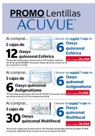 Catálogo Costco Página 20: Contact - oasys €36,99, Contact - oasys quinoenal esférica €26,49