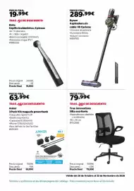 Catálogo Costco Página 3: Silla escritorio €79,99, Dyson - aspiradora sin cable v8 cyclone €289,99