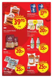 Nya Pulsen reklamblad vecka 44 Sida 13: Polska piroger €20,00, Kefir €15,00