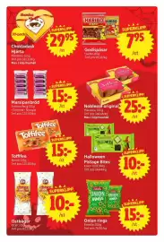 Nya Pulsen reklamblad vecka 44 Sida 9: Toffifee €15,00, Noblesse original €25,00