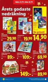 Lidl reklamblad vecka 45 Sida 14: Candy Collection Vegansk godiskalender €109,00, Candy Collection Godiskalender €89,00