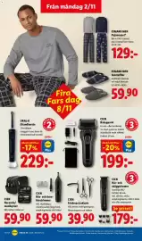 Lidl reklamblad vecka 45 Sida 18: Cien näs- och öronhårstrimmer €59,90, Cien hår- och skäggtrimmer €179,00