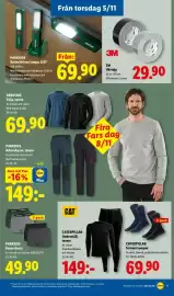 Lidl reklamblad vecka 45 Sida 22: 3M Vävtejp €29,90, Parkside batteridriven lampa, led* €69,90