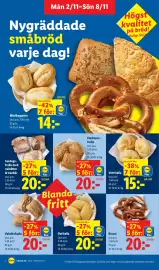 Lidl reklamblad vecka 45 Sida 4: Brezel €20,00, Vetefralla €15,00
