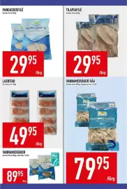 Matdax reklamblad vecka 44 Sida 14: Garden Food Pangasiusfile €29,95, Laxbitar €49,95