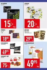 Matdax reklamblad vecka 44 Sida 15: Garant gröna sojabönor €15,00, Kycklingfile €49,95