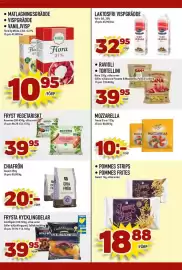 Matdax reklamblad vecka 44 Sida 23: Milda Flora 31% €10,95, Garant chiafrön €20,00