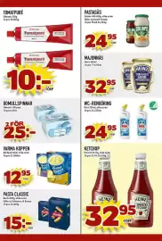 Matdax reklamblad vecka 44 Sida 24: Varma Koppen €12,95, Heinz majonnäs €32,95