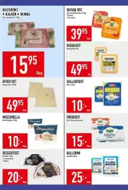 Matdax reklamblad vecka 44 Sida 9: Fam Jacobsen basturökt kalkon €15,95, Michelangelo mozzarella €10,00